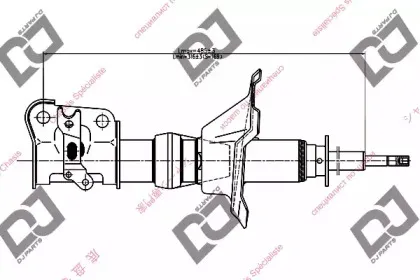 Амортизатор DJ PARTS купить